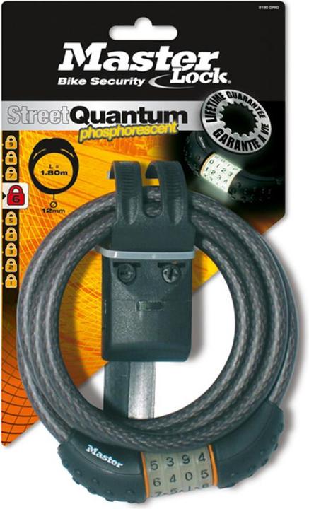 Produktbild Master Lock 8190 Quantum Nightglow Kabelschloss