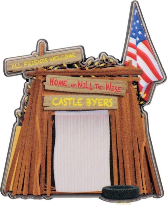 Fanattik Stranger Things Ansteck-Pin Castle Byers Limited Edition