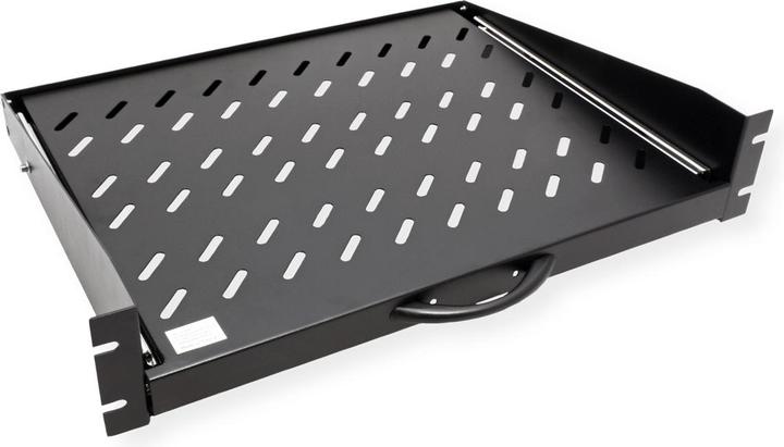 Value 19"-Fachboden, 2HE, ausziehbar