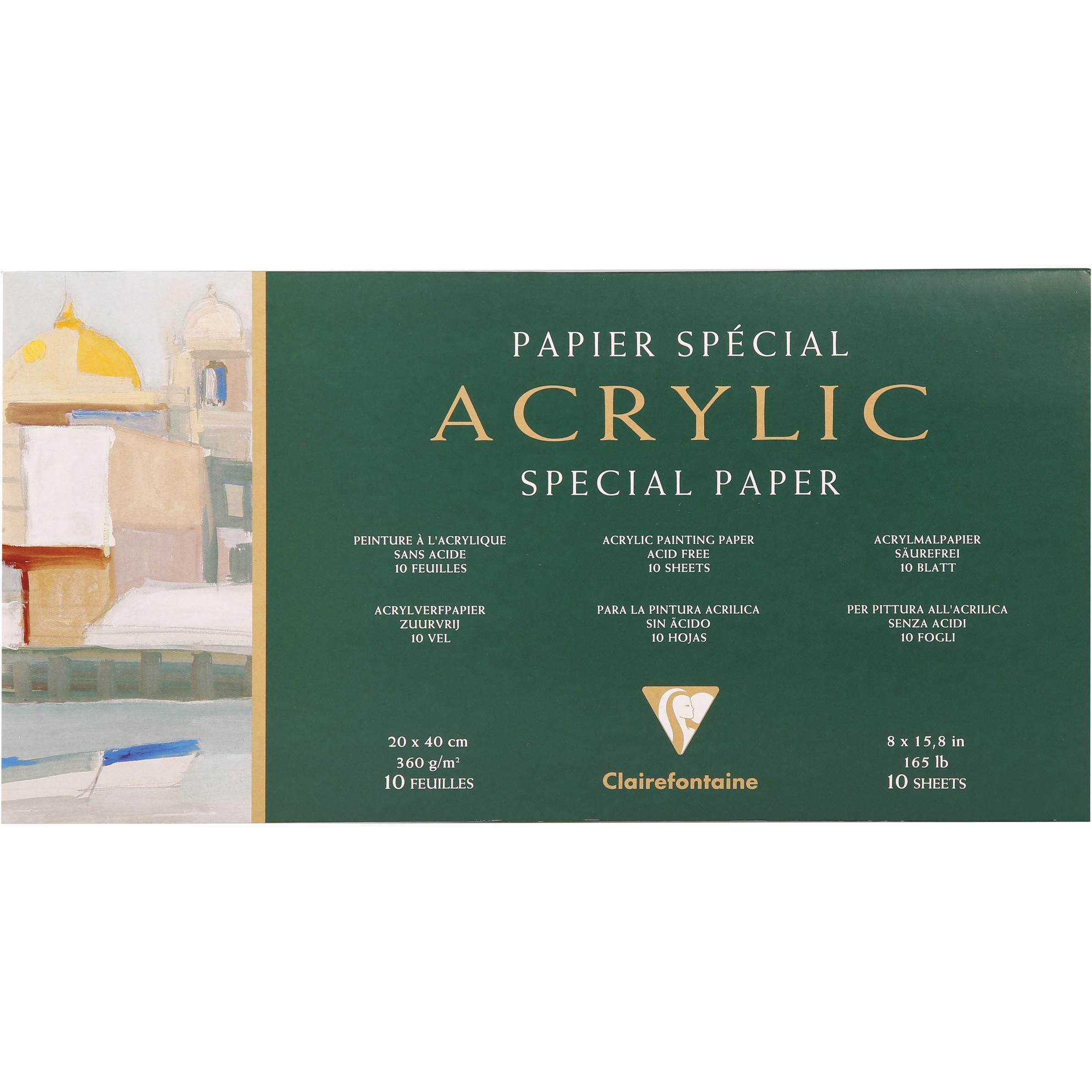 Clairefontaine, Bastelpapier, Feuchte Techniken (360 g/m², 1 x)