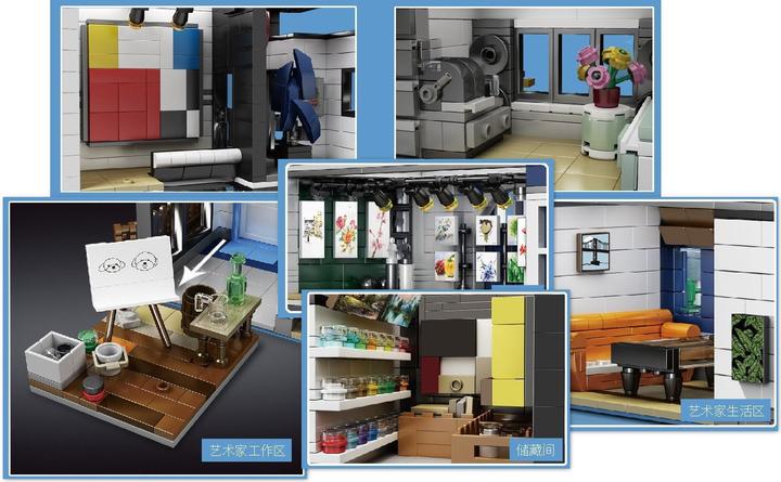 Image du produit Mould King Galerie d'art