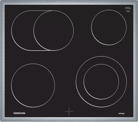 Image du produit Constructa CM623052 (58.30 cm, Table de cuisson en vitrocéramique)