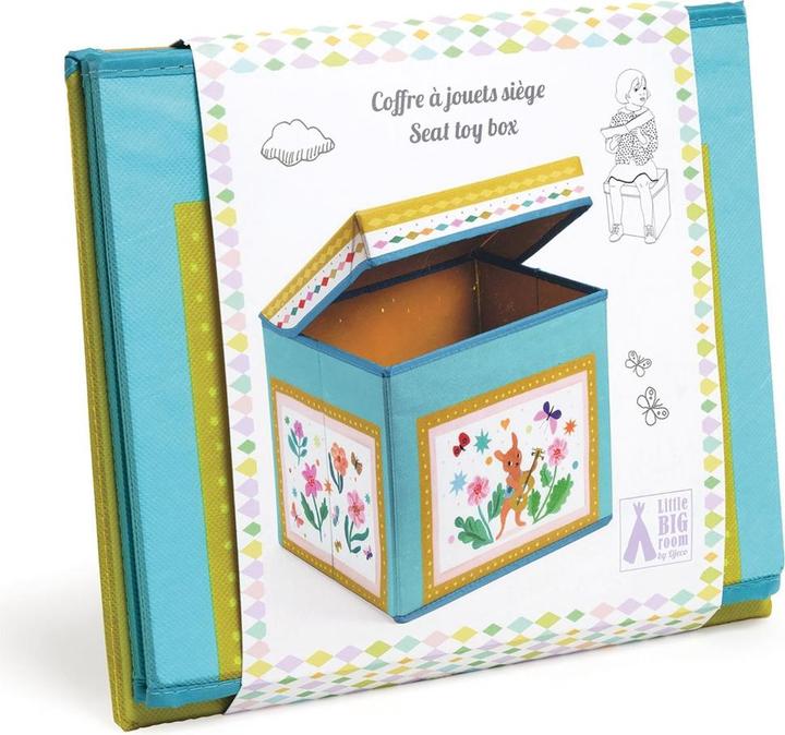 Actual product image Djeco Covered wagon toy box