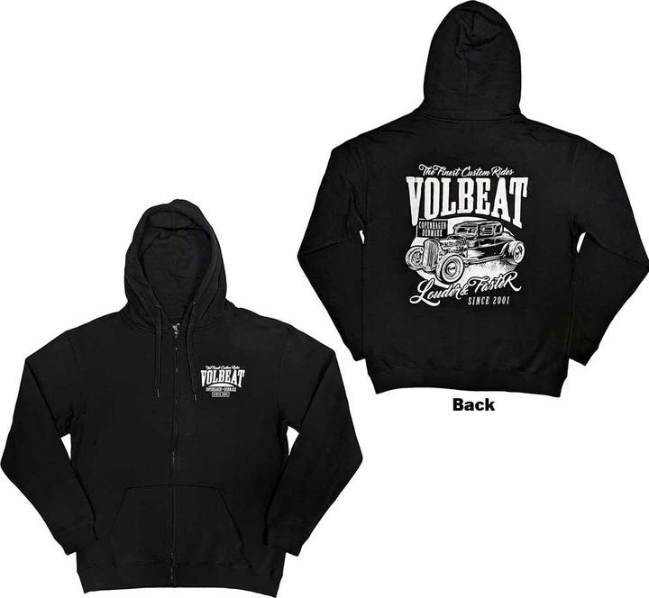 Produktbild Volbeat Louder and Faster (Zipper-Hoodie) (M)