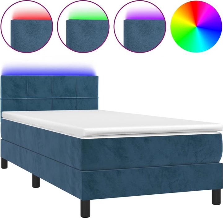 Actual product image vidaXL Boxspringbett (90 x 200 cm)