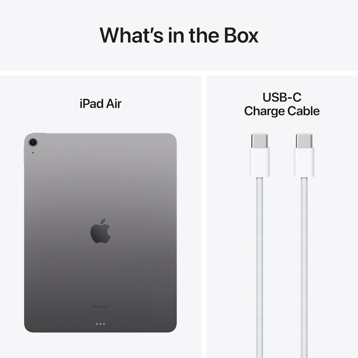 Productafbeelding Apple iPad Air 13 2024 (M2) (Alleen WLAN, 13", 128 GB, Ruimte grijs)