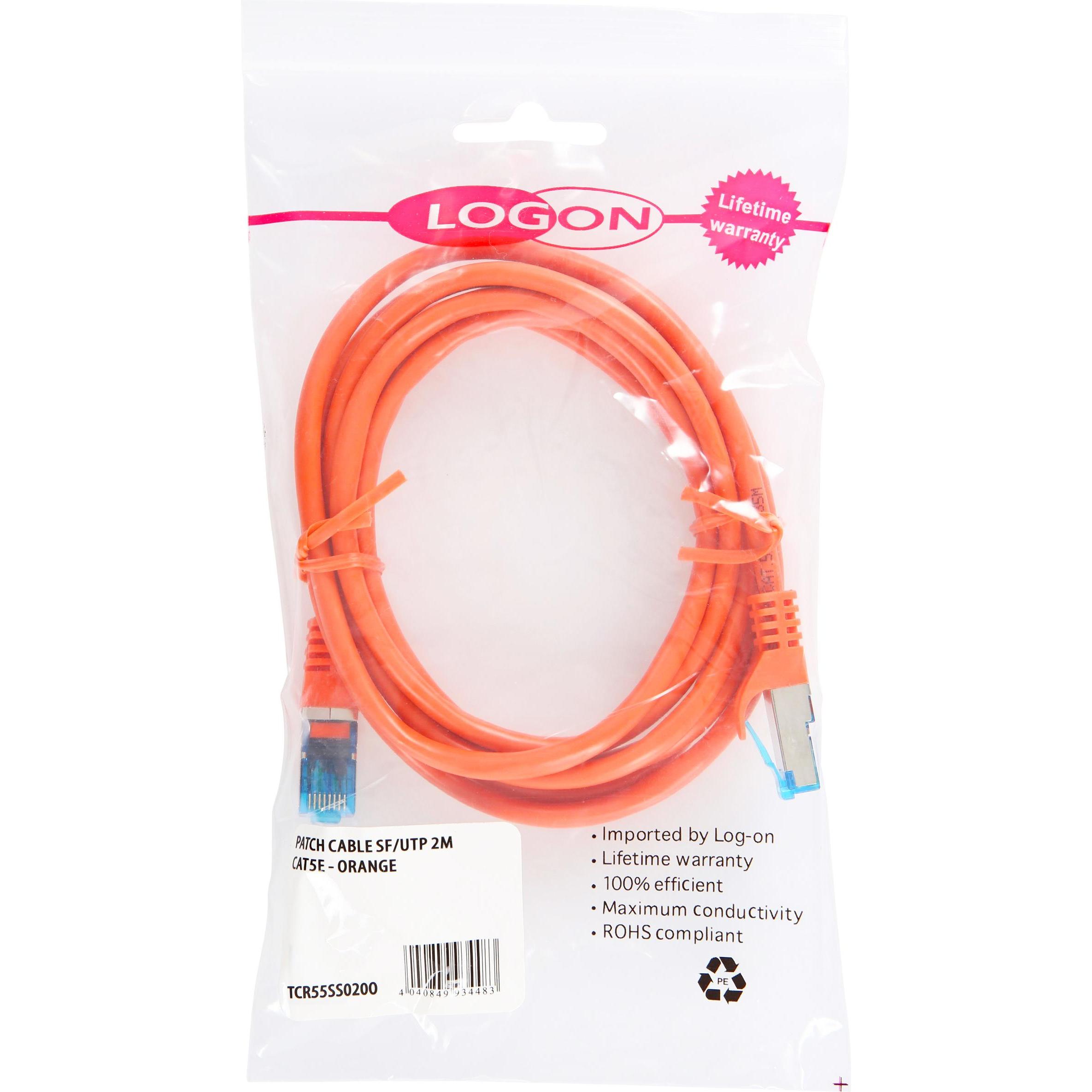 Thumbnail - Logon PATCH CABLE SF/UTP 7M - CAT5E (SF/UTP, CAT5e, 7 m), Netzwerkkabel