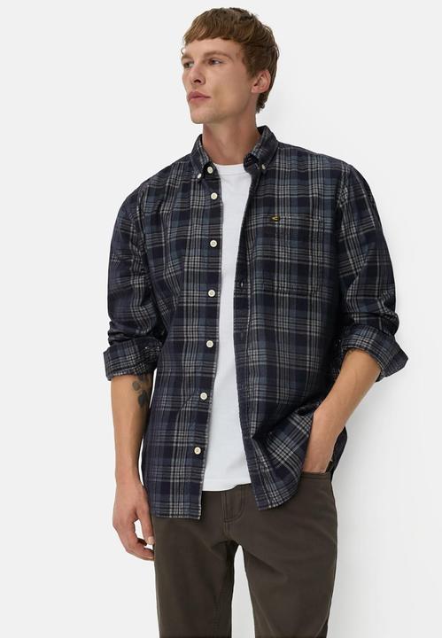 Immagine prodotto Camel Active Kariertes Langarm Hemd mit Brusttasche (XL)