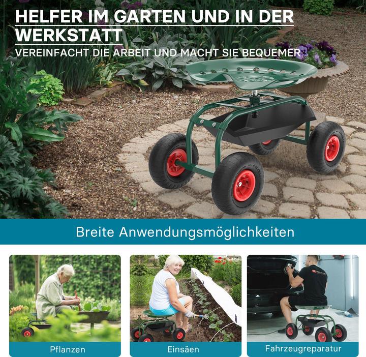 Image du produit Wiltec Gartenwagen (150 kg)
