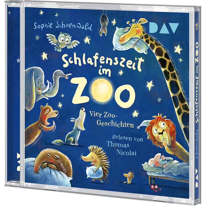 Schoenwald:Schlafenszeit im Zoo. Vier Z, Hörbücher von Sophie Schoenwald
