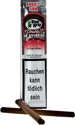 Produktbild Blunt Wraps Double Platinum Bubblegum 2 in 1