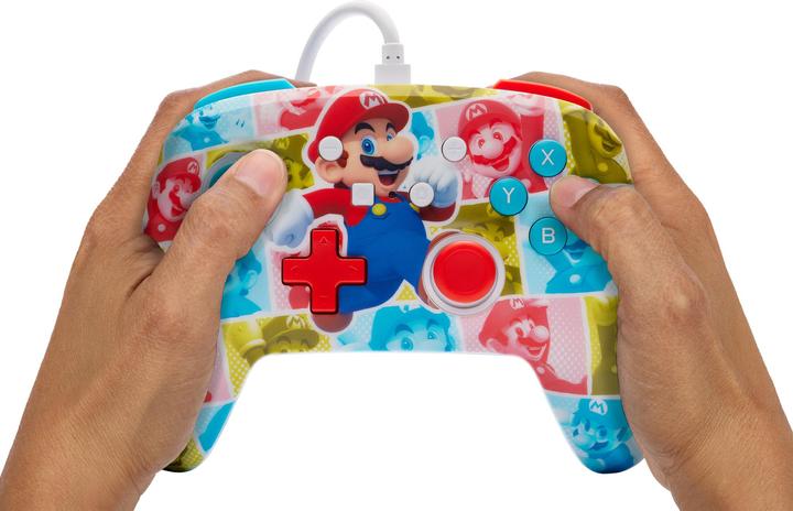 Produktbild PowerA Switch Controller Enhanced wired Mario Hero (Switch)