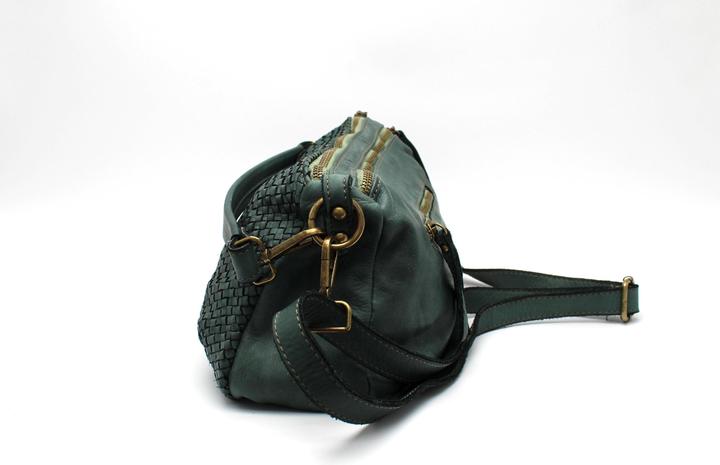 Immagine prodotto Only-Bags.Store Borsa in pelle, borsa a tracolla in pelle morbida, borsa in pelle intrecciata