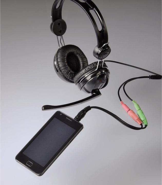 Produktbild Hama 3.5mm Klinkenadapter (0.10 m, 3.5mm Klinke (AUX))