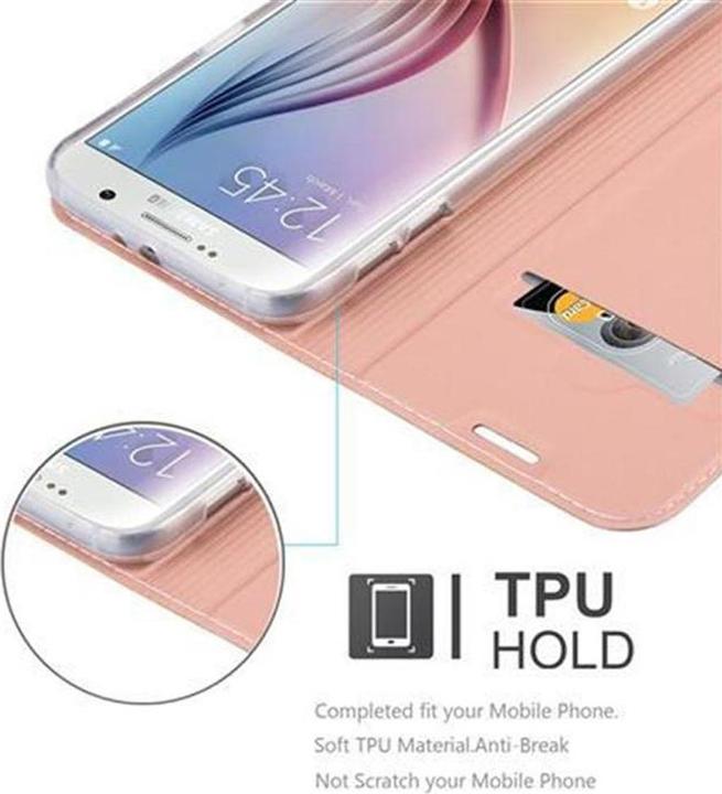 Actual product image Cadorabo Book Classy Style Cover (Samsung Galaxy S6)