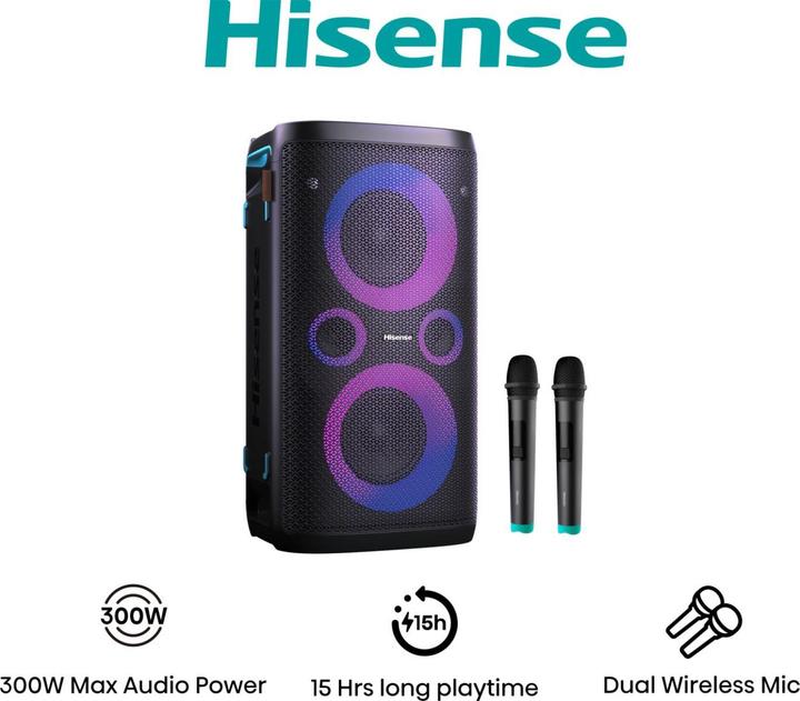 Image du produit Hisense BT zvočnik Party Storm 1 (15 h)