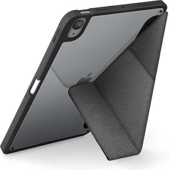 Productafbeelding Uniq etui Moven iPad Air 10.9 (2022/2020) Antimicrobiële szary/charcoal grey (iPad Air 2020 (4e generatie))