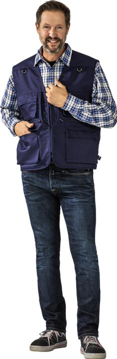 Actual product image Planam Summer waistcoat navy M L (L)