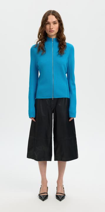 Produktbild Selected 100% Merinowoll Strickjacke mit Reissverschluss (S)