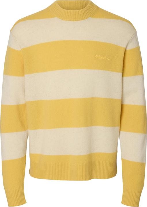 Produktbild Selected 100% Woll Pullover mit Rundhalsausschnitt (L)