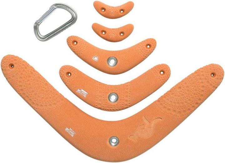 Virgin Grip Boomerangs I Softgrip Klettergriffe (Brown)