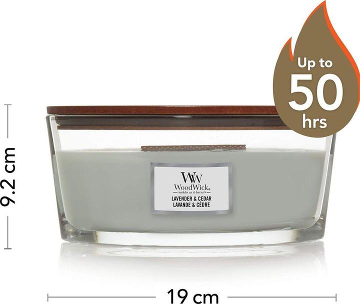 Actual product image WoodWick Lavender & Cedar (453.60 g)