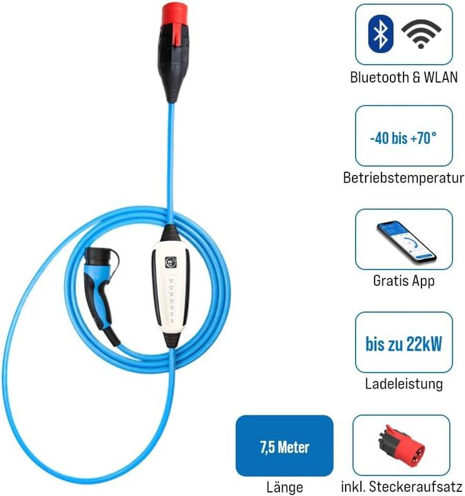 Produktbild NRGkick Mobile Ladestation Standard (Typ 2, 22 kW, 32 A)