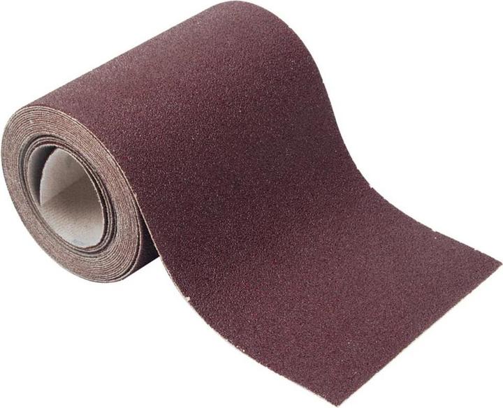 Actual product image wolfcraft 1 adhesive sandpaper roll, K80, 4mx115mm (80)