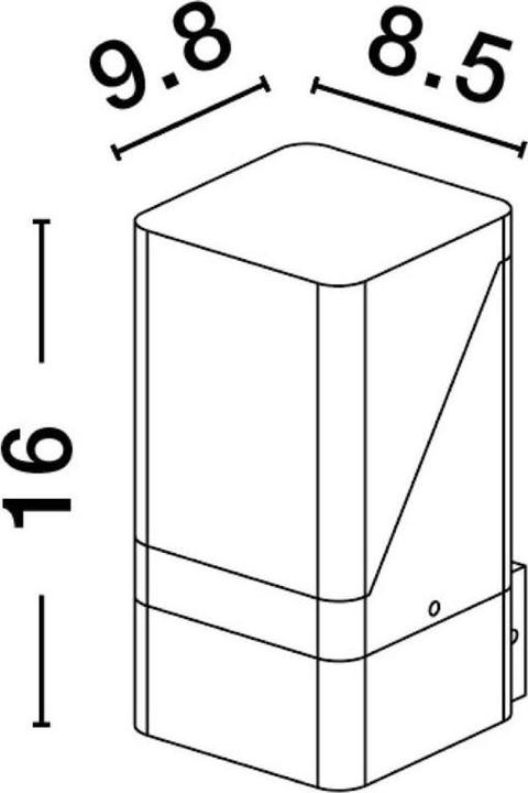 Actual product image Nova Luce Selena (E27, IP65)