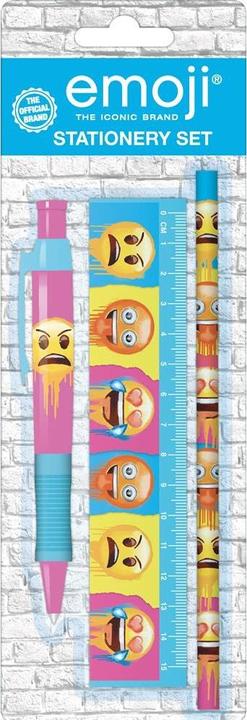Produktbild Emoji SchreibwarenSet (Bunt, 3 x)