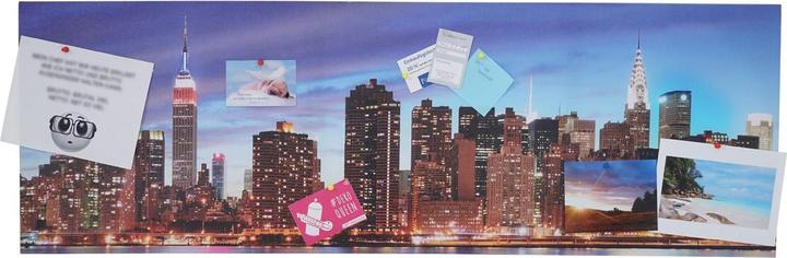 Immagine prodotto Swisshandel24 Bacheca LED, Memoboard illuminata, timer - 120x40cm New York (Bacheca, 120 x 40 cm)