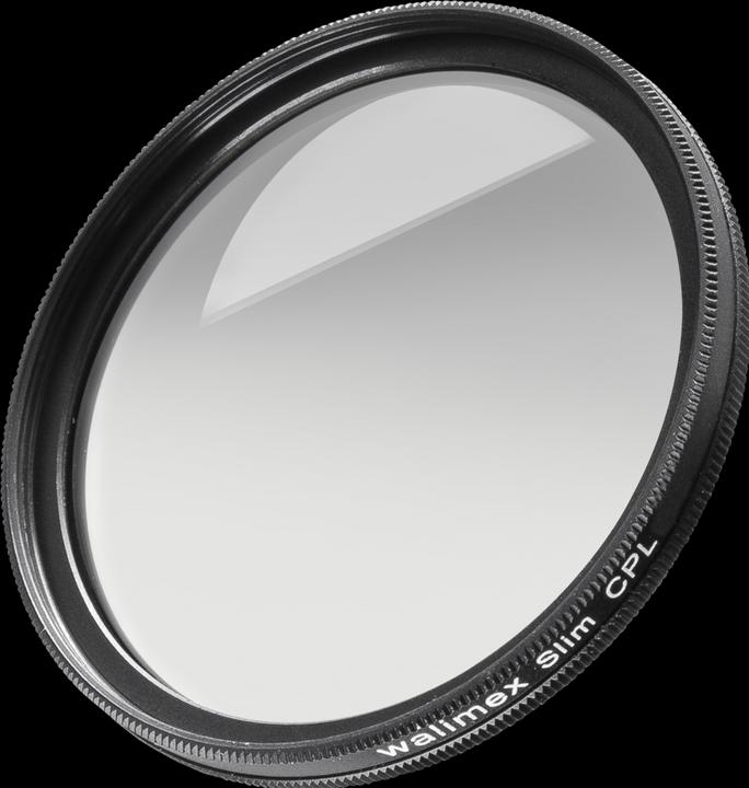 Walimex Slim Polfilter Zirkular 52 mm (52 mm, Polarisationsfilter, 52 mm)