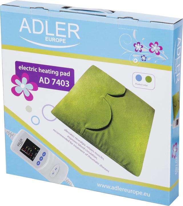 Image du produit Adler AD 7403 Chauffe-pieds électrique 80 W Vert