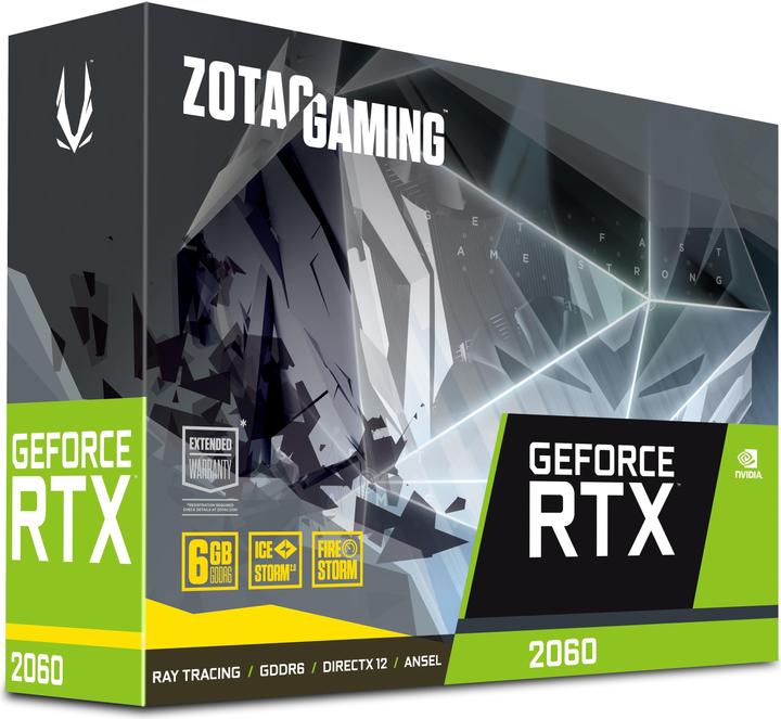 Image du produit Zotac Gaming GeForce RTX 2060 Gaming Twin Fan (6 Go)