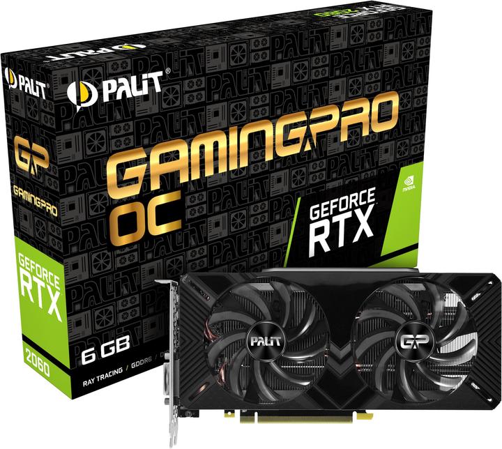 Image du produit Palit GeForce RTX 2060 GamingPro OC (6 Go)