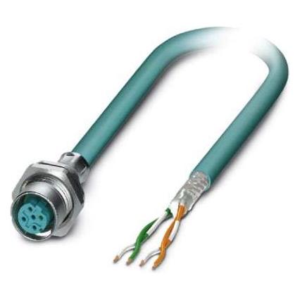 Phoenix Contact Bussystem-Einbaubuchse, Elektronikkabel + Stecker