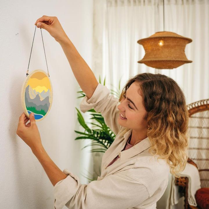 Productafbeelding Ravensburger CreArt Wooden - Berge