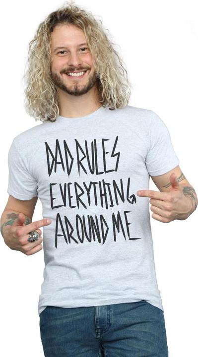 Actual product image Disney Mens The Lion King Dad Rules Everything T-Shirt (XXL)