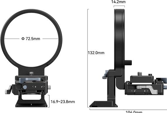 Produktbild SmallRig Montageplatte Nikon Z Series Kit Drehbar