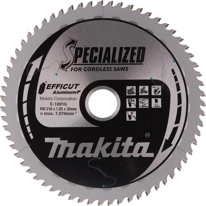 Produktbild Makita EFFICUT Sägeb. 216x30x63