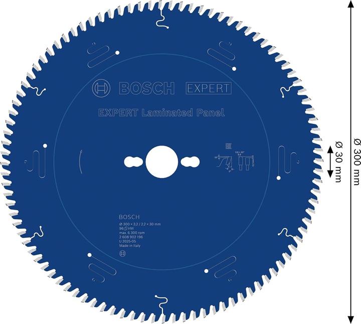 Productafbeelding Bosch Professional Lama per Sega Circolare a Pannelli Laminati Expert