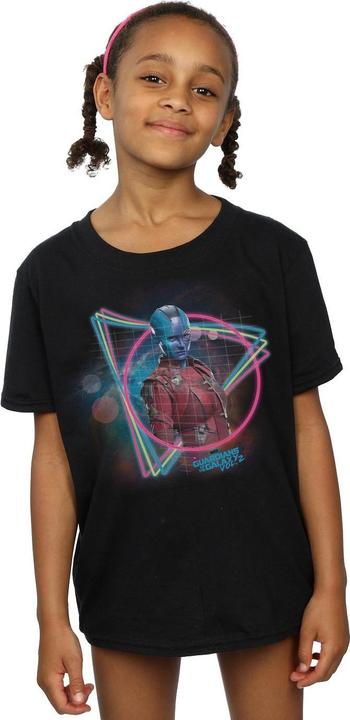 Produktbild Guardians Of The Galaxy Neon Nebula TShirt Mädchen (140, 146)