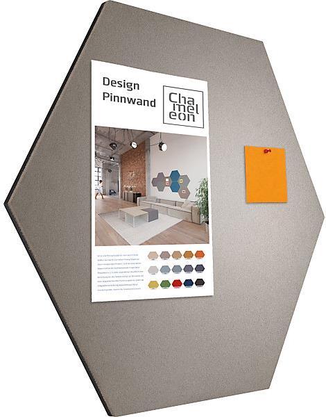 Produktbild Chameleon Design-Pinnwand sechseckig (Pinnwand)