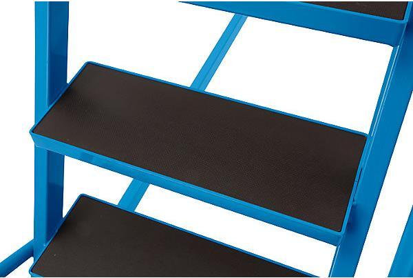 Produktbild eurokraft pro Mobile Podestleiter PREMIUM (Plattformleiter, 264.50 cm)