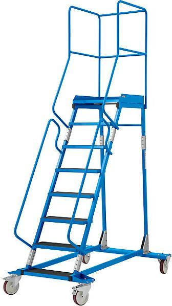 Produktbild eurokraft pro Mobile Podestleiter PREMIUM (Plattformleiter)