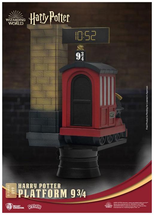 Actual product image Beast Kingdom D-Stage Harry Potter Diorama Platform 9 3/4 NV 15cm