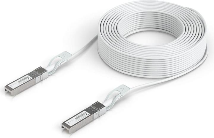 Actual product image Ubiquiti UniFi Direct Attach Uplink Cable w/ Auto Link optimization, 30 meter (30 m)