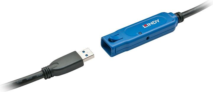 Actual product image Lindy USB 3.0 Active Extension 15m USB 3.0 Super Speed (15 m, USB 3.2 Gen 1)
