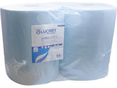 Produktbild Lucart Putztuchrolle SKYTECH 36x36cm 2-lagig 1000 Blatt XL 2 St./Pack (1 x)