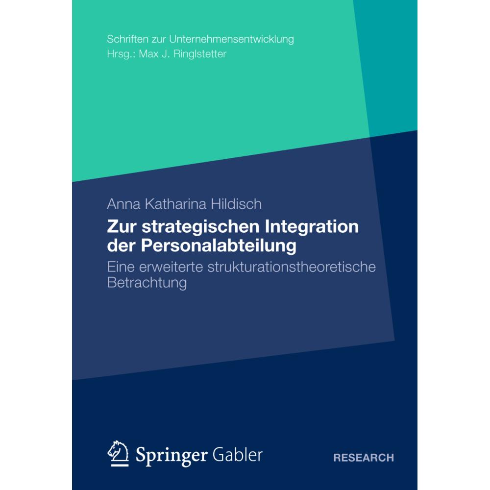 Zur strategischen Integration der Personalabteilung, Fachbücher